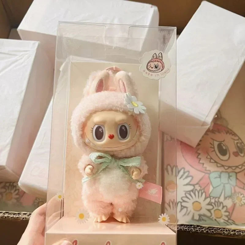 Labubu Doll in Mystery Blind Box, Plush Vinyl Gift